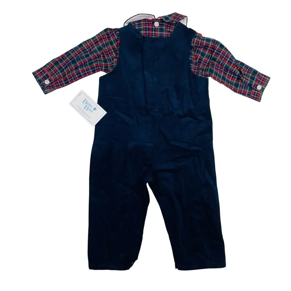 NWT Bailey Boys 6M Blue Spruce Longall Jon Jon
